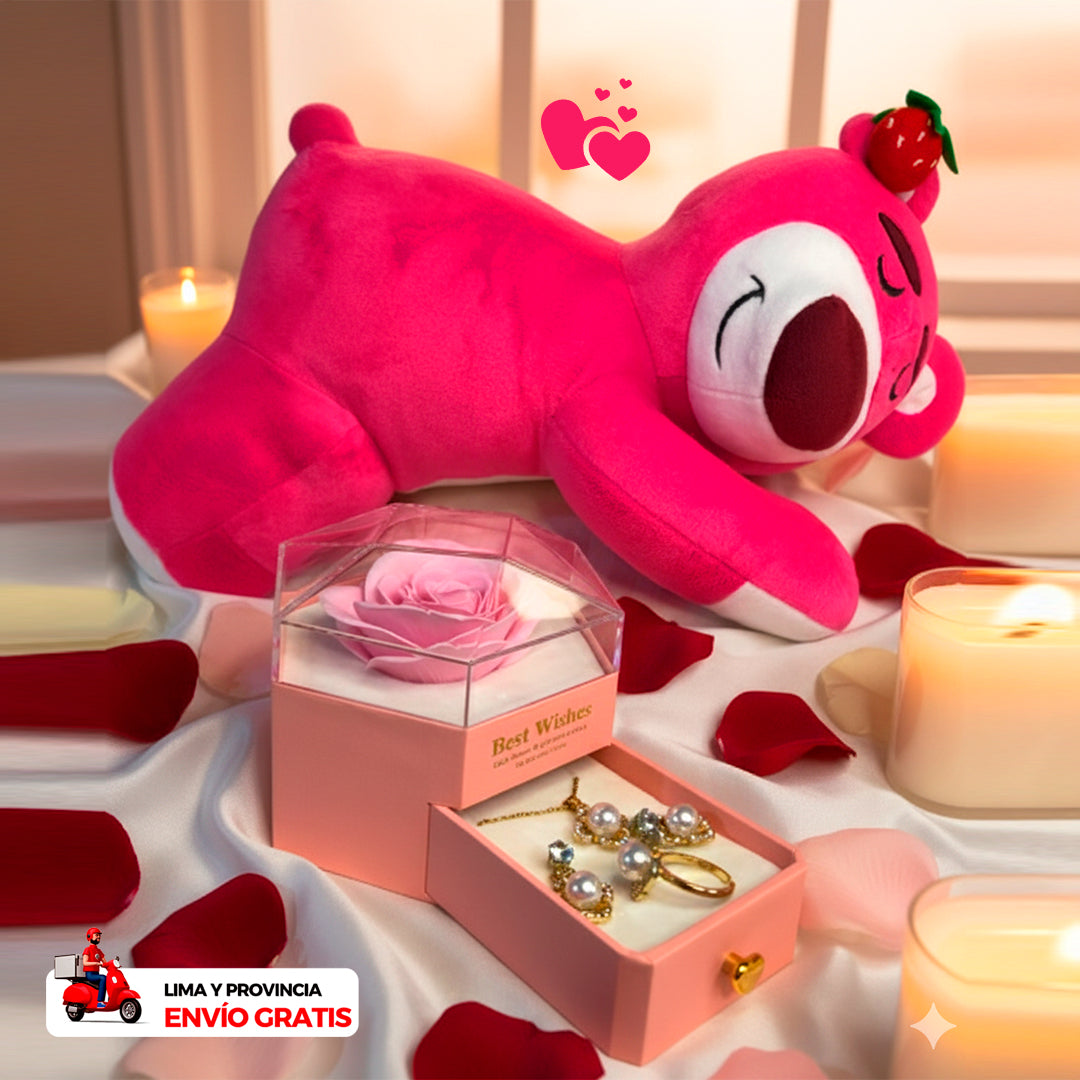 Peluche Lotso Dormilo + Joyero